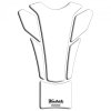 NAKLEJKA NA BAK TANKPAD KEITI CLEAR KT3500C